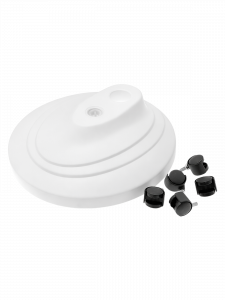 Лампа лупа с подсветкой напольная на колесиках для косметолога Орбита INL87